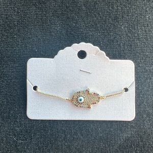 Evil eye hamsa bracelet